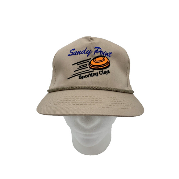 Vintage Sandy Point Sporting Clays Hat Cap Chesapeake Snapback Adjustable - Picture 2 of 9